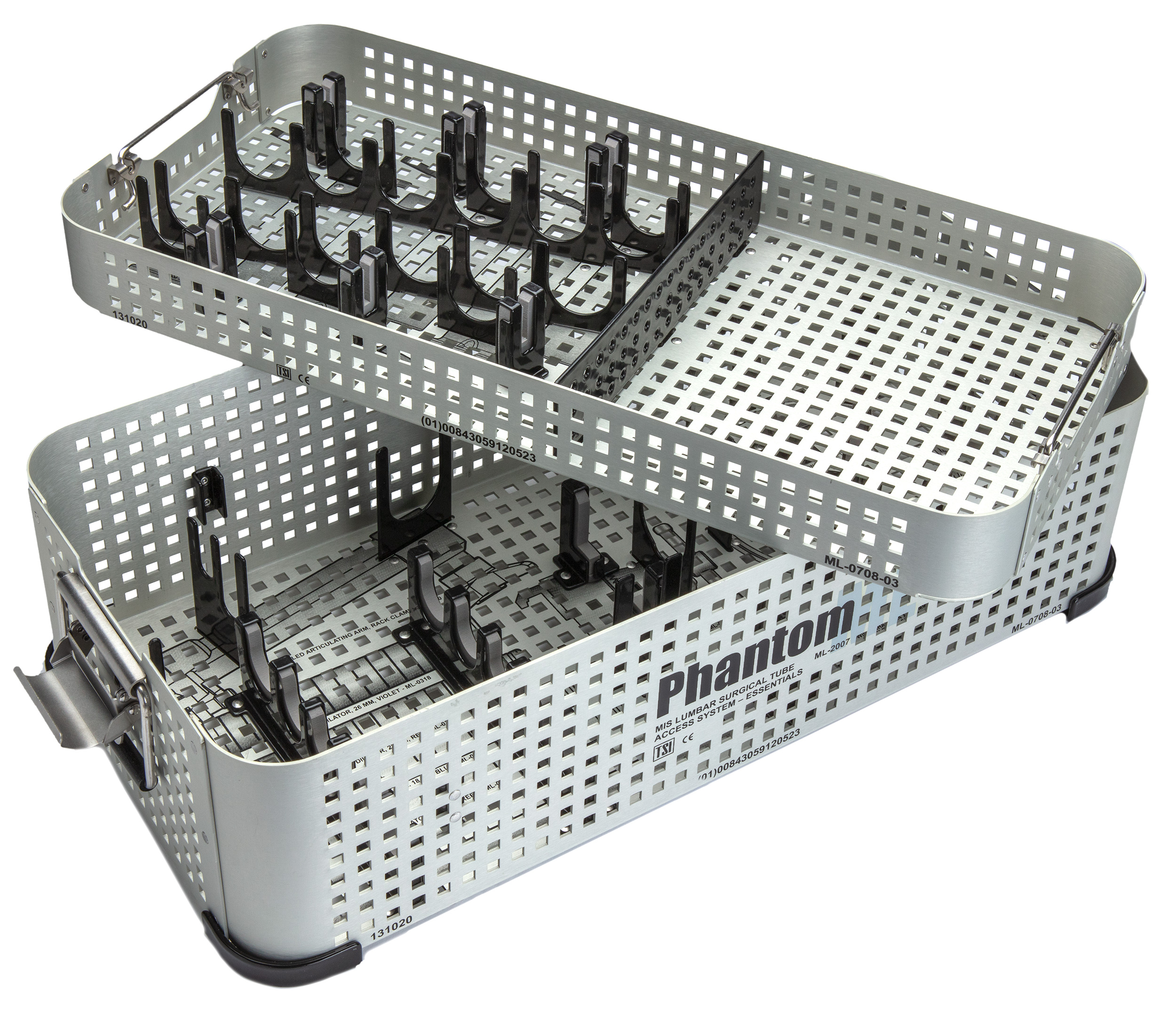 Modular surgical instrument case