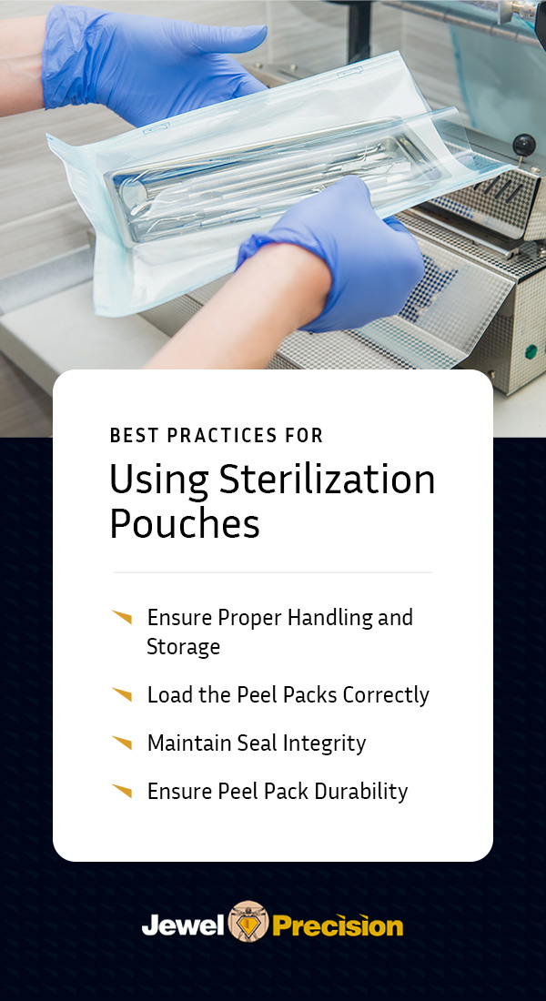 Best practices for using sterilization pouches